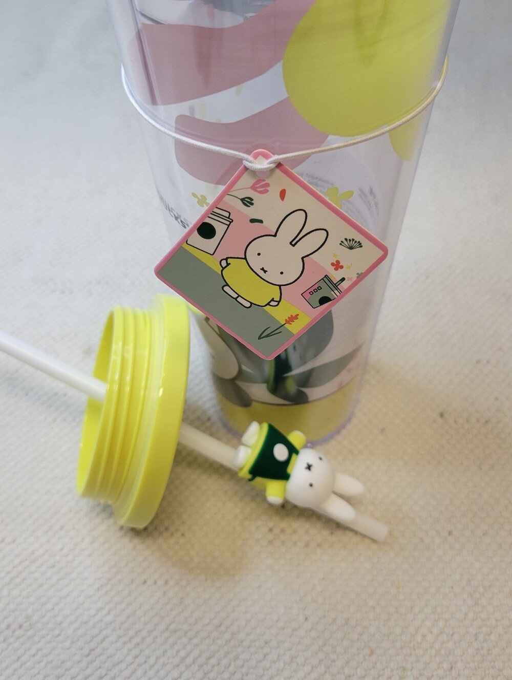Starbucks X Miffy COLD Tumbler 24 Oz New With Tags - Picture 8 of 8